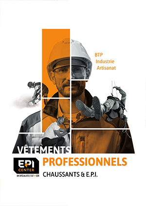 Catalogue bleu EPI Center pour le BTP - INDUSTRIE - ARTISANAT