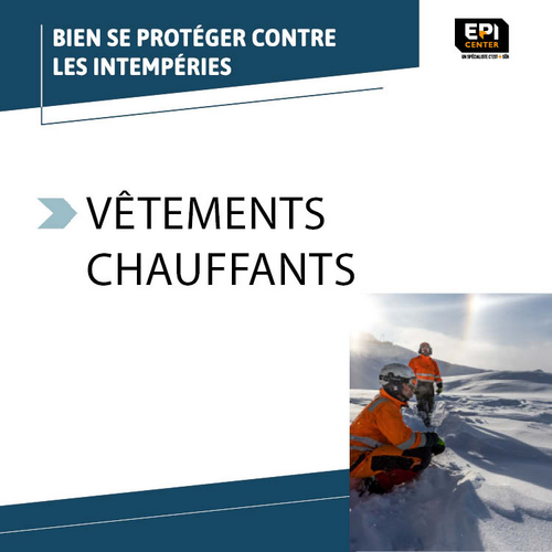 SELECTION HIVER - VÊTEMENTS CHAUFFANTS