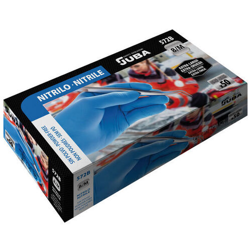 Gants chimie - Usage court NITRILE NON POUDRÉS