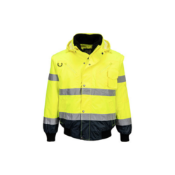 BLOUSON HAUTE-VISIBILIT&Eacute; BICOLORE