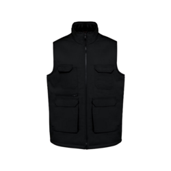 Gilet multipoches rembourr&eacute;
