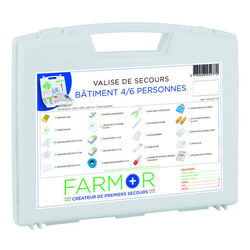 Valise secours BATIMENT 4/6 PERSONNES Fleury-sur-Orne