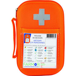 Trousse secours fluo ARTISAN 2/4 PERSONNES Fleury-sur-Orne